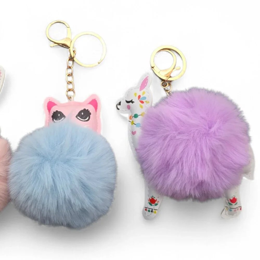 Key/Purse Charms cute pom
